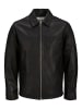 Jack & Jones Lederjacke in Black
