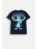Coccodrillo T-Shirt mit kurzen Ärmeln in dunkelblau