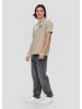 QS T-Shirt  in  81D0_beige