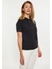 usha BLUE LABEL Damen Hoodie in SCHWARZ