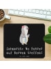 Mr. & Mrs. Panda Mouse-Pad Zahnarzt Nerven mit Spruch in Schwarz
