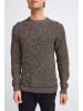 BLEND Strickpullover BHPullover 20717262 modischer Strickpullover in Schwarz