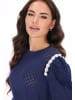 faina Women Sweater in navy