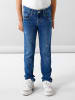 name it Skinny Jeans Denim Hose mit Fransen NKFPOLLY in Blau