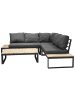 ebuy24 Lounge-Set Panama 2-teilig Grau 73 x 112 cm