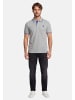 U.S. Polo Assn. Poloshirt USKayle – Classic Fit kurzarm mit Logo-Stickerei in Grau-Royal