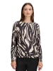 BETTY & CO Casual-Shirt mit Tunnelzug in Nature/Black