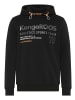 Kangaroos Kapuzensweatshirt in Schwarz
