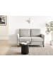 Beliani 2-Sitzer Sofa MARE in Grau/Braun - (W) 143 x (H) 88 x (L) 77 cm