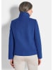 GOLDNER Wollmantel Elegante Kurzjacke mit Stehkragen in royalblau