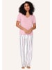 Linga Dore Linga Dore Top & Hose in Rosa/druck