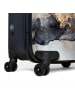 NoBoringSuitCases Suitcase, Koffer, Reisekoffer Abstrakt gold weiß