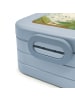 Mr. & Mrs. Panda Bento Box Eisbär Umarmen Design ohne Spruch in Blau Pastell
