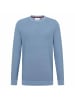 Mustang Strickpullover in Mittelblau