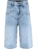 Blue Effect Long Skater-Jeans Slim Fit schmaler Bund in blue bleached