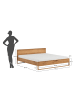 Feldmann-Wohnen Schlafzimmer-Set 3-teilig Wildeiche Natur 269 / 210 / 91cm