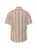 Nils Sundström Hemd in braun beige - 0006