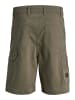 JACK & JONES Junior Loose Fit Shorts in Dusty Olive