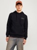 Jack & Jones Sweat Hoodie Kapuzen Pullover Sweatshirt JJECORP in Schwarz-3