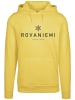 F4NT4STIC Hoodie Schneeflocke Winter Lappland in taxi yellow