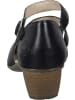 rieker Klassische Pumps, Slipper in schwarz/schwarz