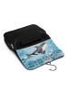 Mr. & Mrs. Panda Kosmetiktasche Orca mit Spruch in OZeichenanblue