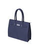 Kmisso Henkeltasche Echt Leder in Blu notte