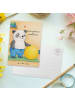 Mr. & Mrs. Panda Postkarte Physiotherapeut Leidenschaft Design m... in Weiß