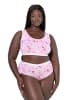 Ulla Popken Bustier in baby rosa