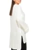 Reichstadt Damen Relaxed Fit Pullover in White