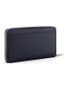 Lazarotti Bologna Leather Geldbörse Leder 19 cm in navy