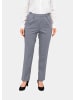 GOLDNER Elegante Stretchhose mit Komfortbund in silbergrau / melange
