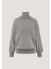 Hessnatur Strick Rollkragen Pullover in hellgrau