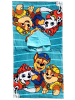 Paw Patrol Paw Patrol Badeponcho Handtuch Badetuch mit Kapuze 50 x 100 cm in blau