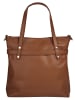 Cluty Shopper echt Leder in cognac