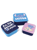 Geda Labels Brotdose Stitch Cloudy Blue  in Blau - 800ml