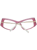 Sportmax Frauen Optische Fassungen Quadratisch Lila