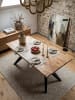 KADIMA DESIGN Esszimmertisch 160x80x76 cm Massivholz Metall Esstisch