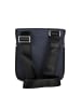 Tommy Hilfiger Blaue Polyurethan-Schultertasche