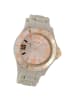 Oozoo Analog-Armbanduhr Oozoo Timepieces beige groß (ca. 43mm)