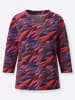 Sieh an! 3/4-Arm-Shirt in traube-erika-bedruckt