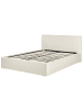 Beliani Doppelbett ORBEY in Beige - (W) 157 x (H) 88 x (L) 212 cm