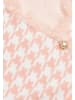 zitha Damen Ärmellose Jacke in Rosa Wollweiss