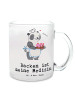 Mr. & Mrs. Panda Kaffeebecher Panda Backen mit Spruch in Transparent