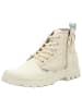 Palladium Schnürstiefelette in beige