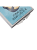 Mr. & Mrs. Panda Taschenspiegel Pinguin Lachen mit Spruch in Eisblau