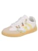 Ital-Design Freizeitschuh in Weiß und Gelb