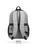 COFI 1453 Rucksack Reisetasche  mit 4 Fächer in Grau
