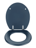 Wenko WC-Sitz Prima Dunkelblau matt, WC-Sitz Mod. Prima Dunkelblau matt in Blau - Dunkelblau