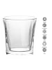 Intirilife Whisky Glas 'VINTAGE' - Whiskey Kristallglas in Kristall Klar